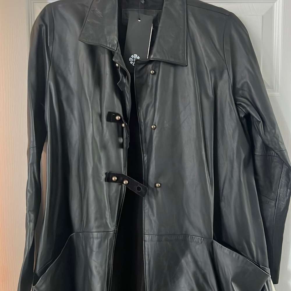 Papucci Gerbera genuine leather jacket - Picture 2 of 5